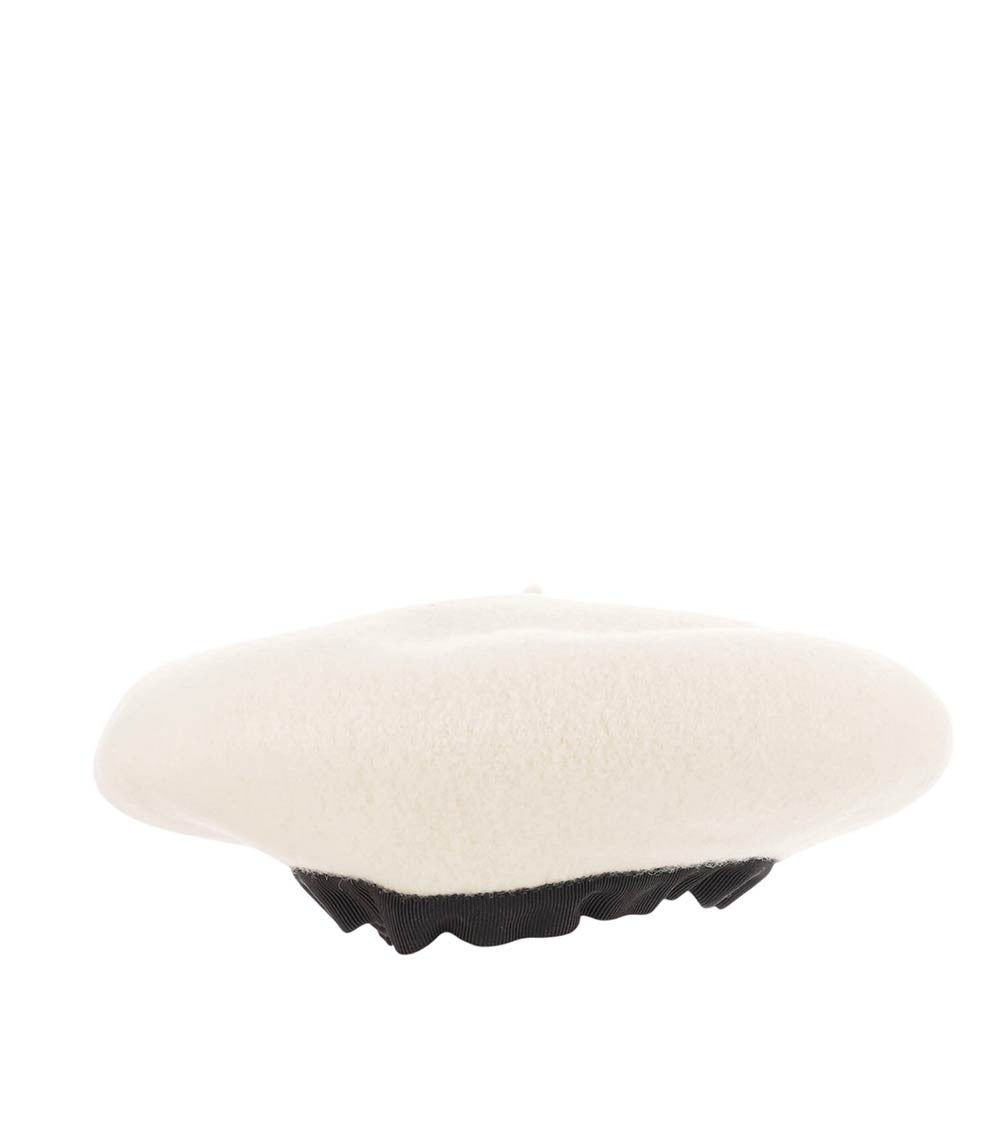 Off White Logo Beret Hat 2