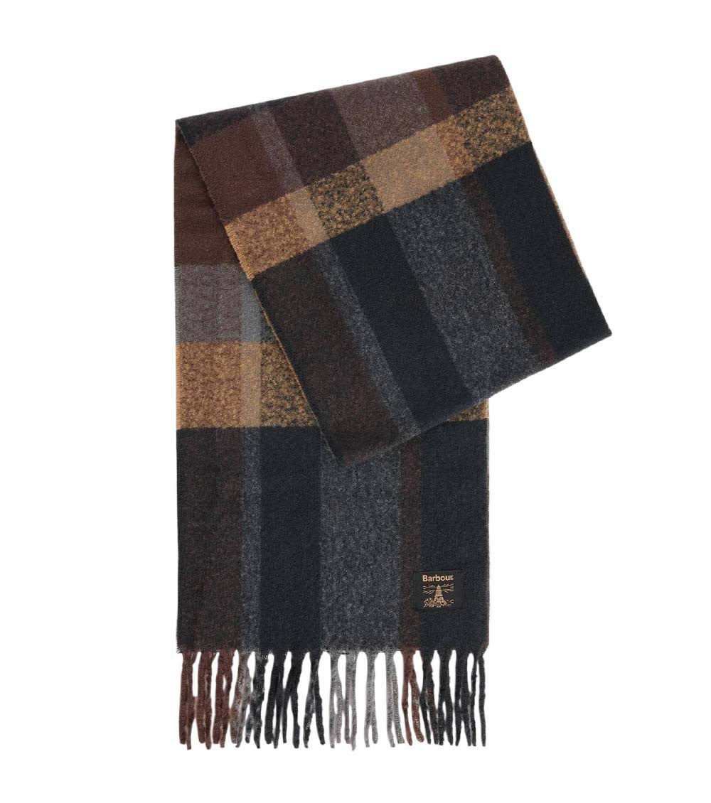 Multicolor Check Scarf And Beanie Set 3