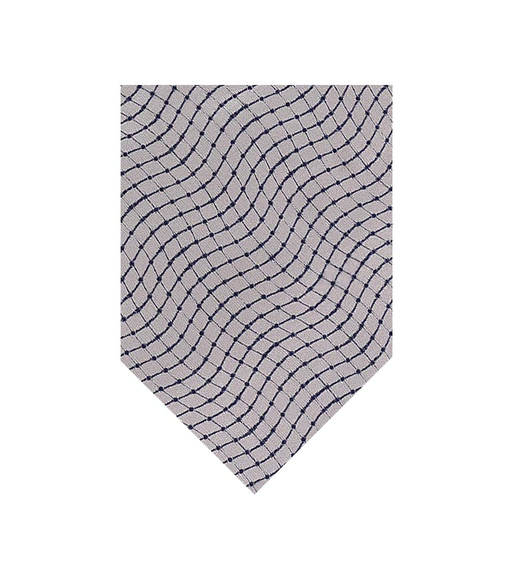 Grey Geometric Tie 1