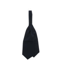 Blue Ascot Ruche Tie 1