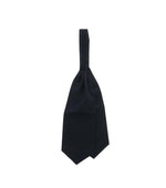 Blue Ascot Ruche Tie 1
