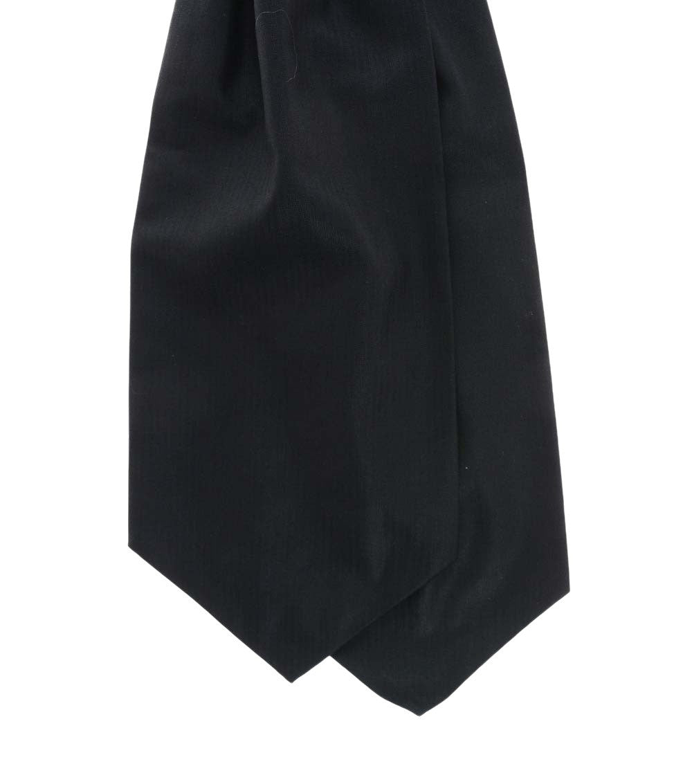 Blue Ascot Ruche Tie 3