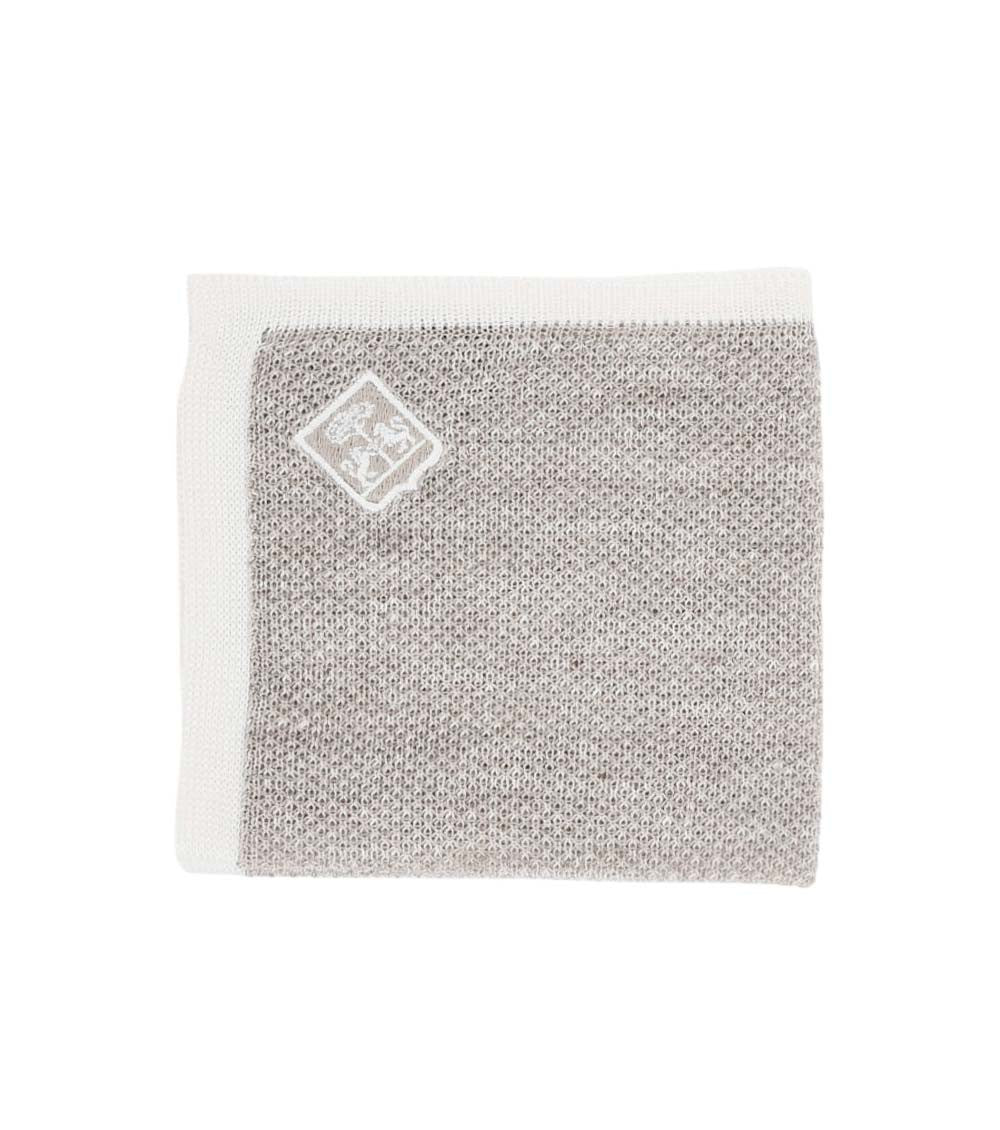 Grey Logo Pocket Square 1