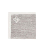 Grey Logo Pocket Square 1