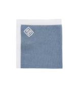 Blue Logo Pocket Square 1