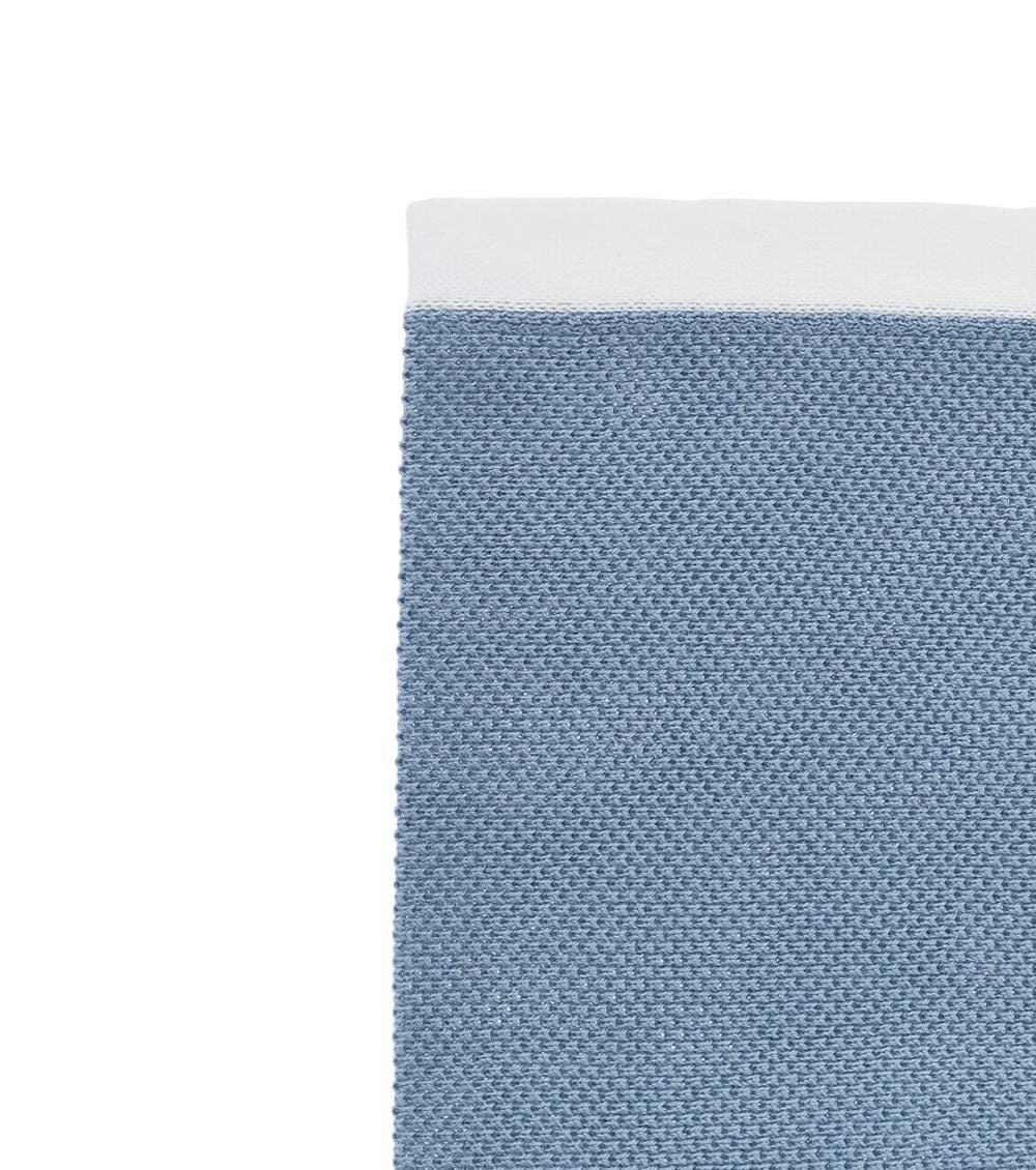 Blue Logo Pocket Square 3