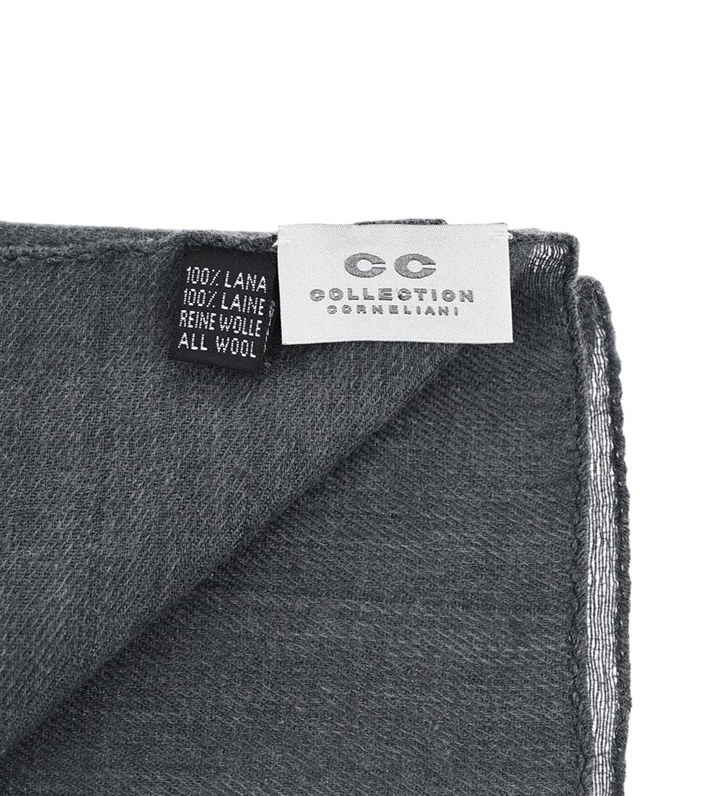 Grey Logo Pocket Square 3