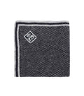 Grey Logo Pocket Square 1