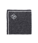 Grey Logo Pocket Square 1