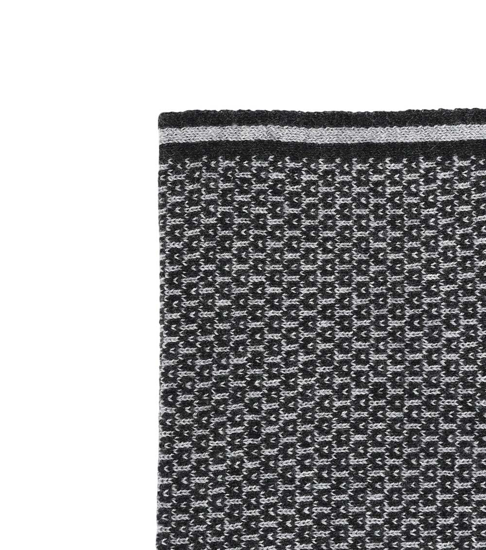 Black Logo Pocket Square 3