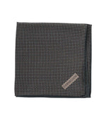 Dark Green Printed Pocket Square 1
