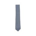 Navy Blue Gancini Tie 1