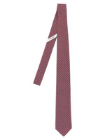 Red Tetris Printed Tie 1