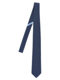 Blue Tetris Pattern Tie 1