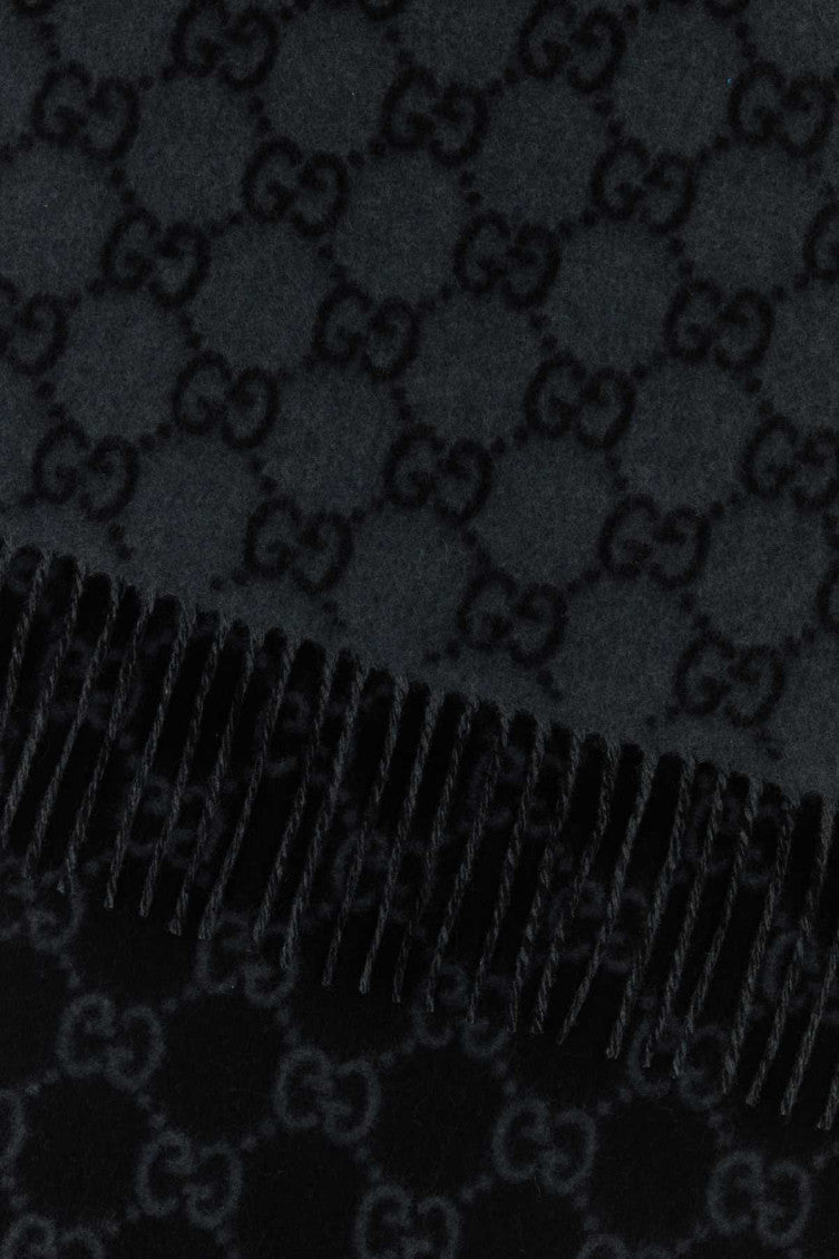 Dark Grey Logo Scarf 2