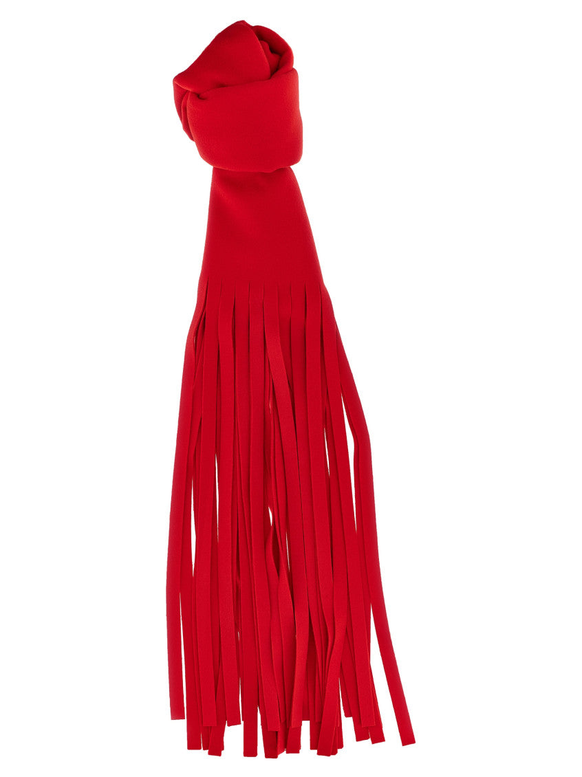 Red Wool Scarf 1