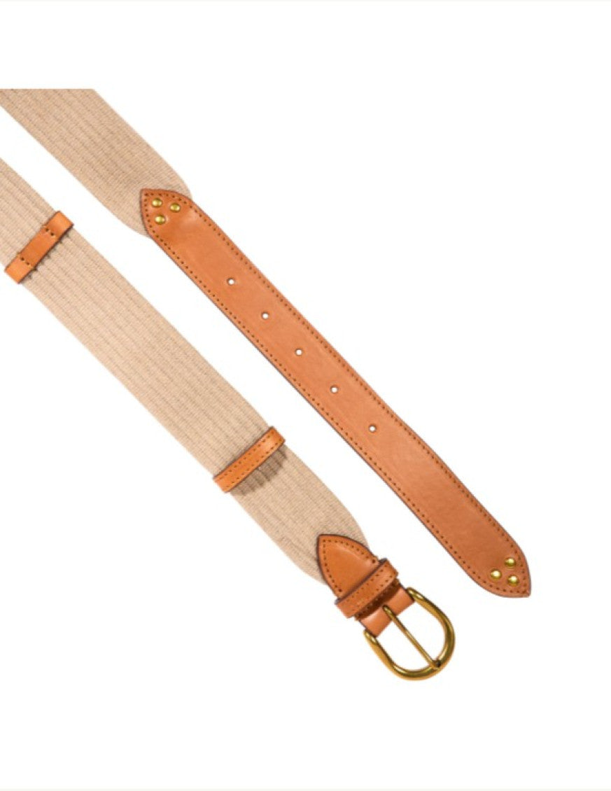 Brown Ceinture Sangle Textured Belt 2