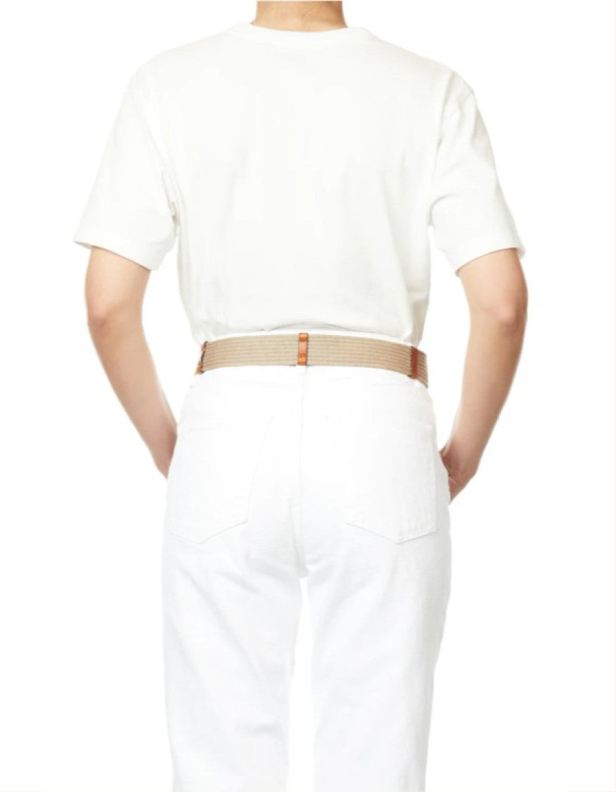Brown Ceinture Sangle Textured Belt 4