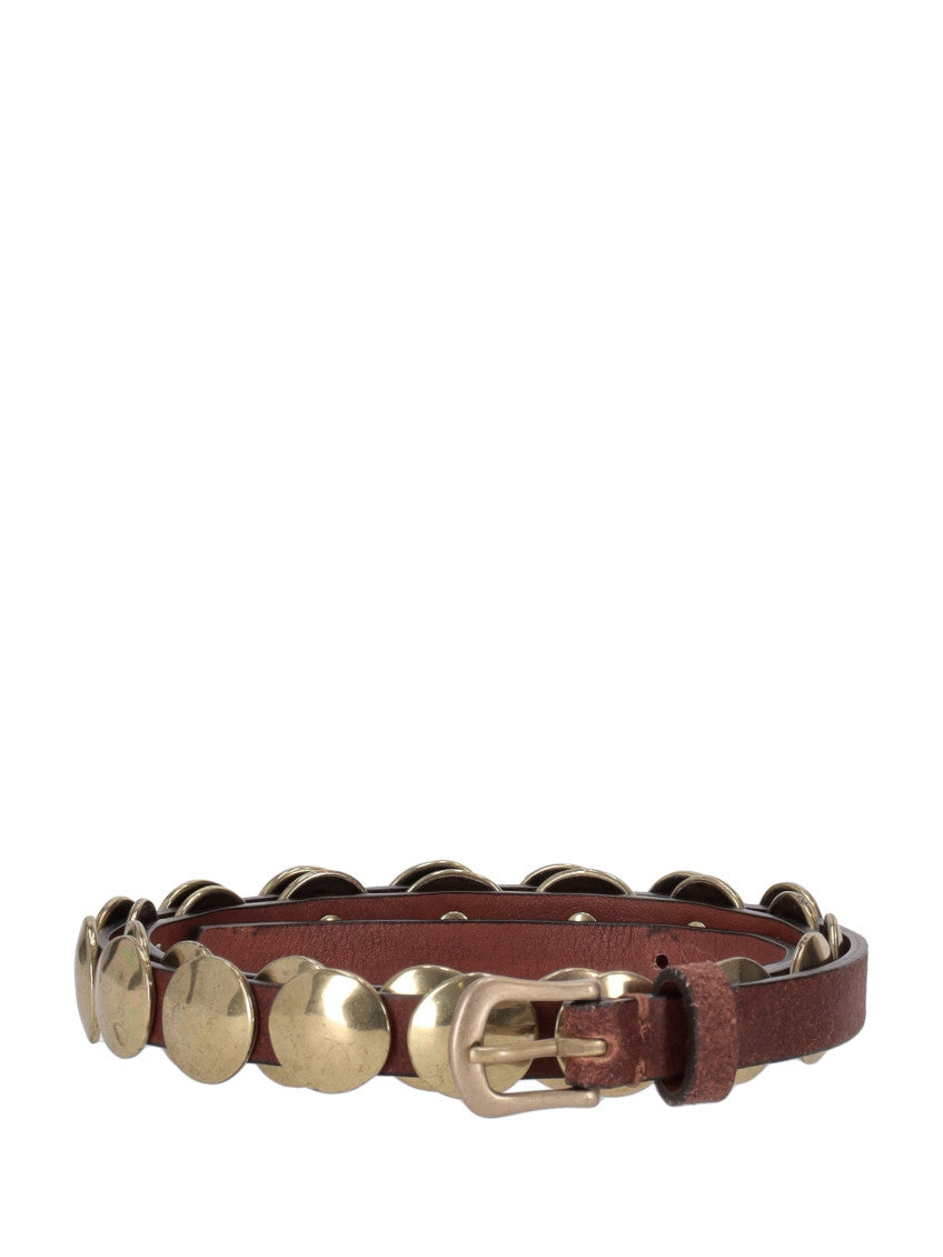 Brown Studded Belt 1