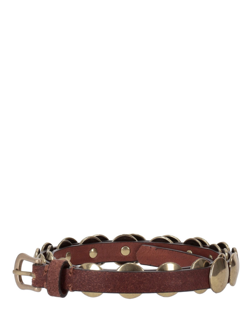 Brown Studded Belt 3