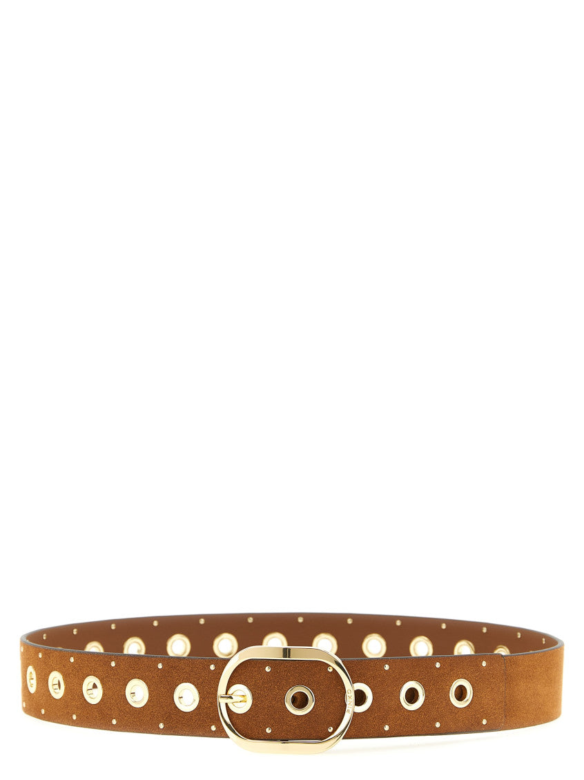 Brown Embellished Belt 1