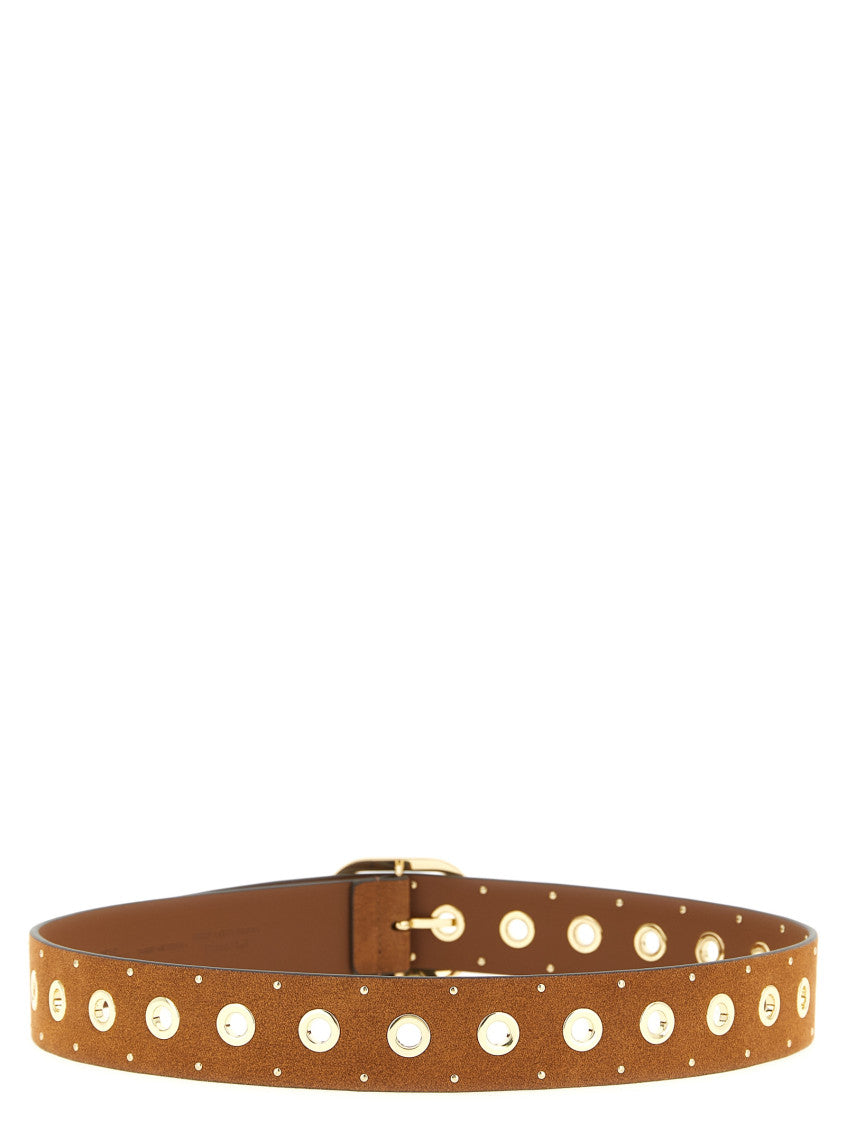 Brown Embellished Belt 2