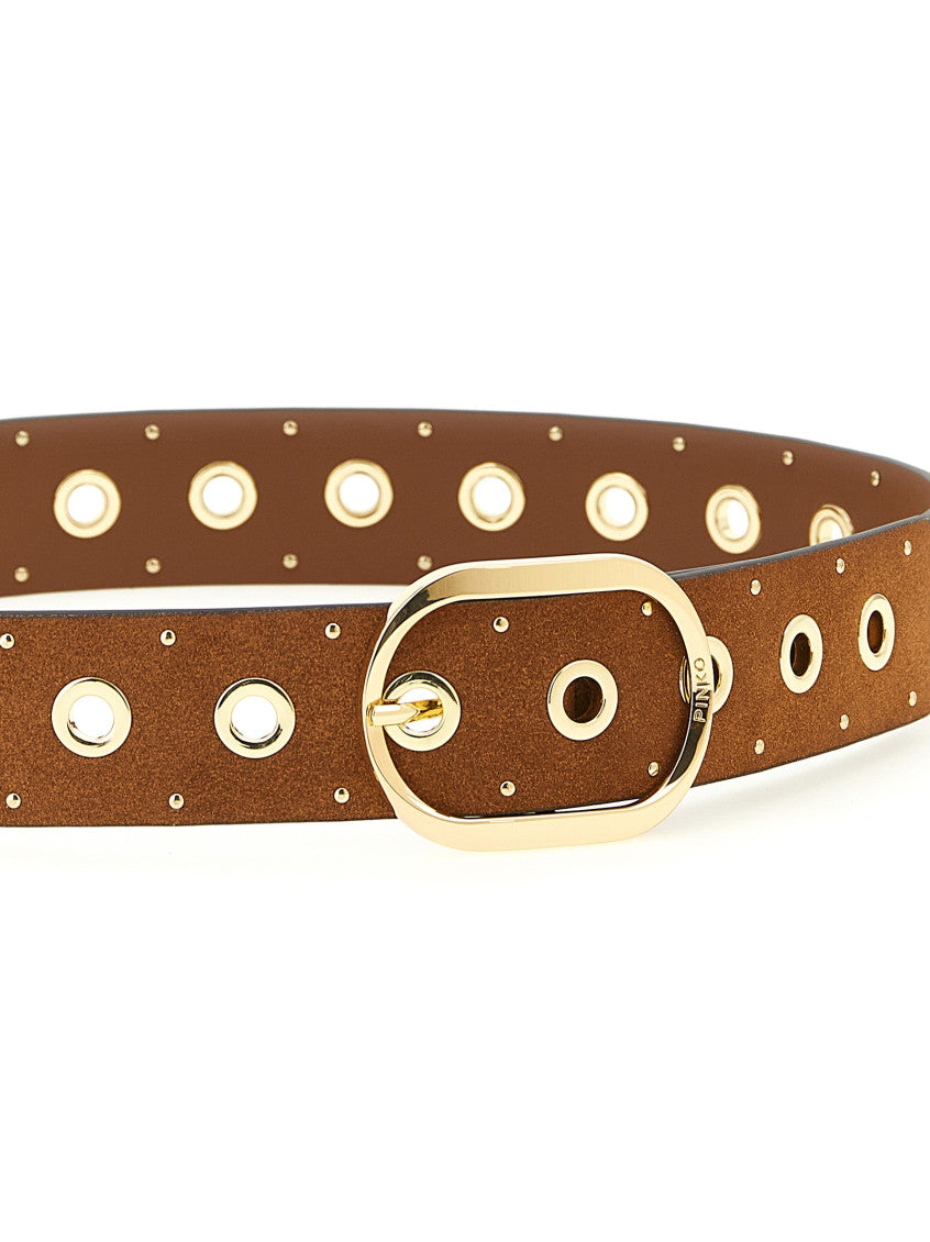 Brown Embellished Belt 3