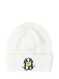 White  Logo Beanies Hat 1