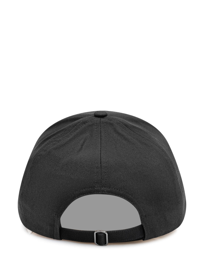 Black Logo Baseball Hat 3
