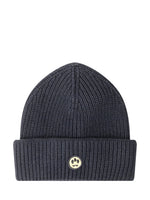 Black Logo Beanie Hat 1