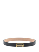 Black Iconic Buckle Belt 1