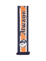 Orange Graphic Logo Scarf 1