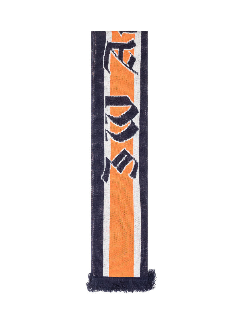 Orange Graphic Logo Scarf 3