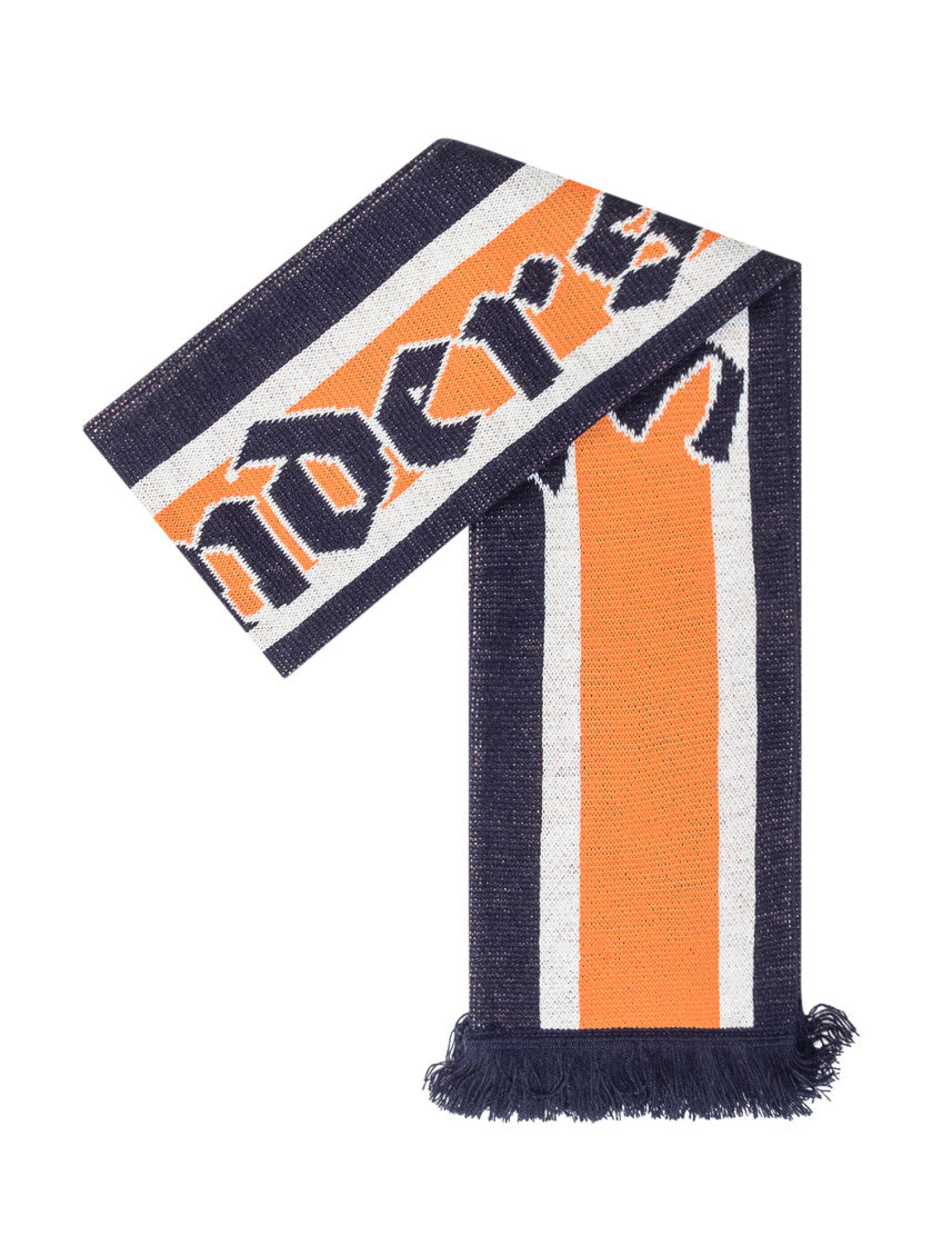 Orange Graphic Logo Scarf 4