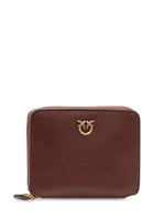 Maroon Logo Solid Wallet 1