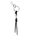 Black Charm Keyring 1