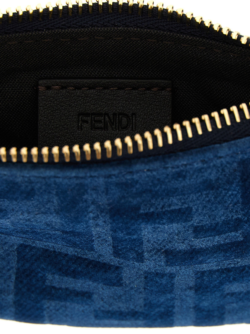 Blue Signature FF Logo Charms Pochette 4