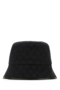 Black GG Logo Bucket Hat 1