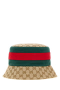 Beige GG Logo Bucket Hat 1