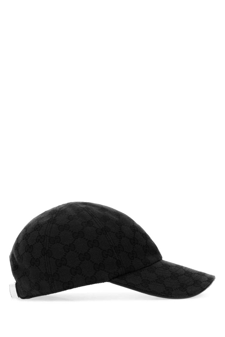 Black GG Logo Baseball Hat 2