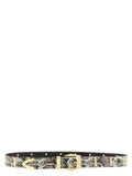 Grey  Animal Print Belt 1