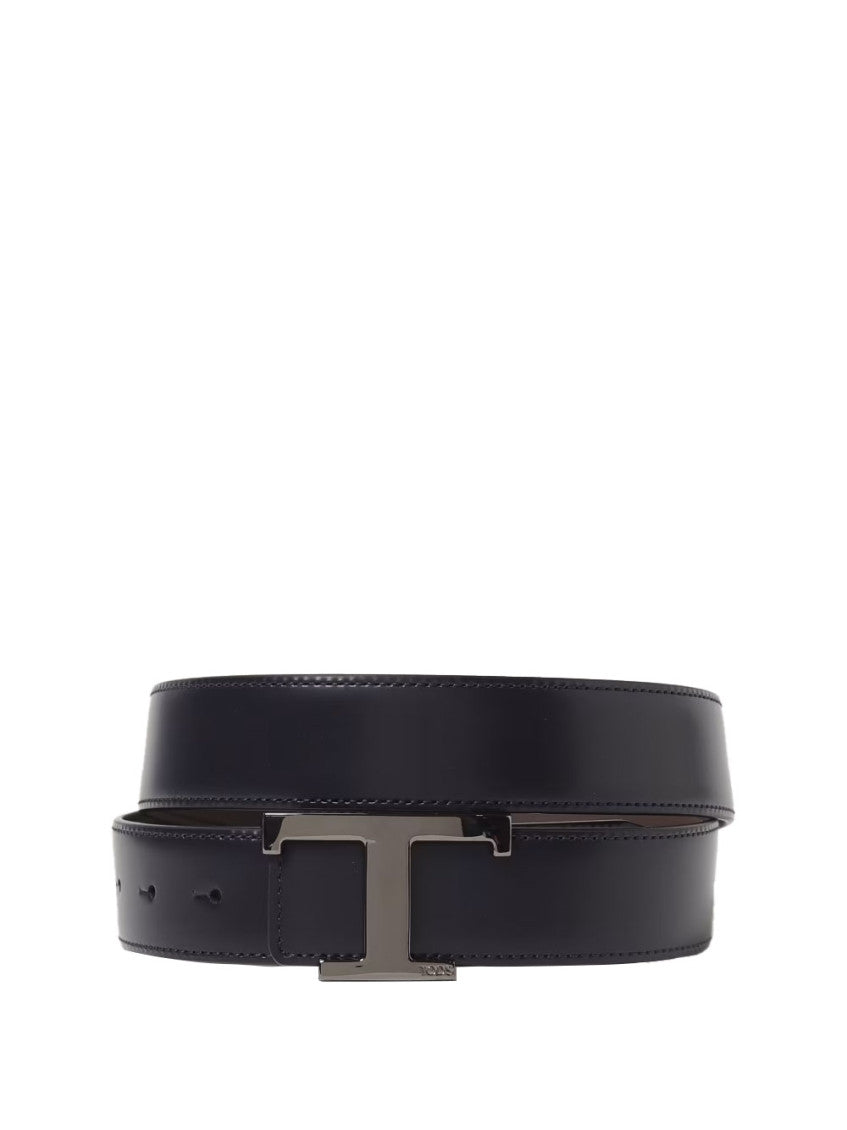 Black Solid Belt 1