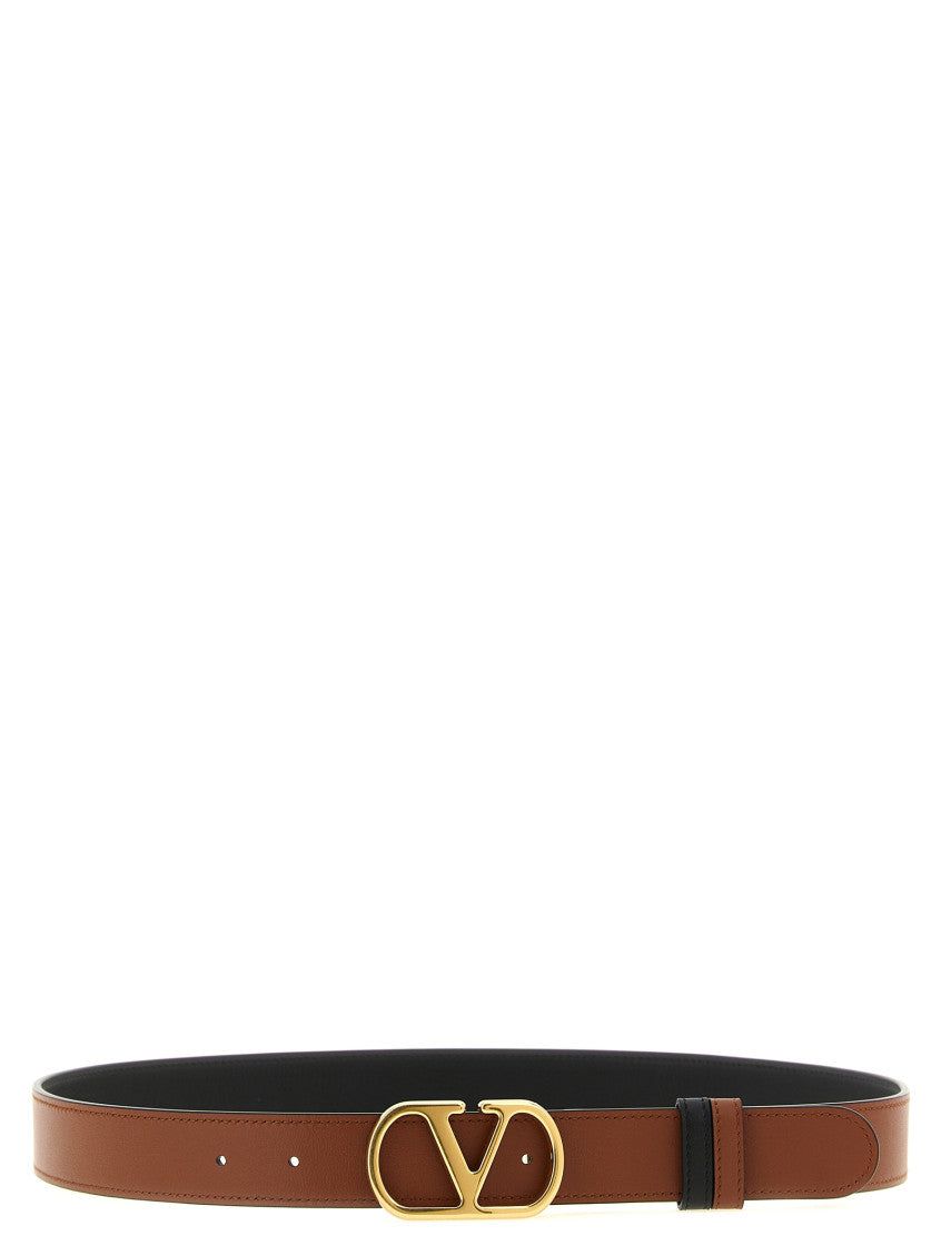Black Logo Reversible Belt 2