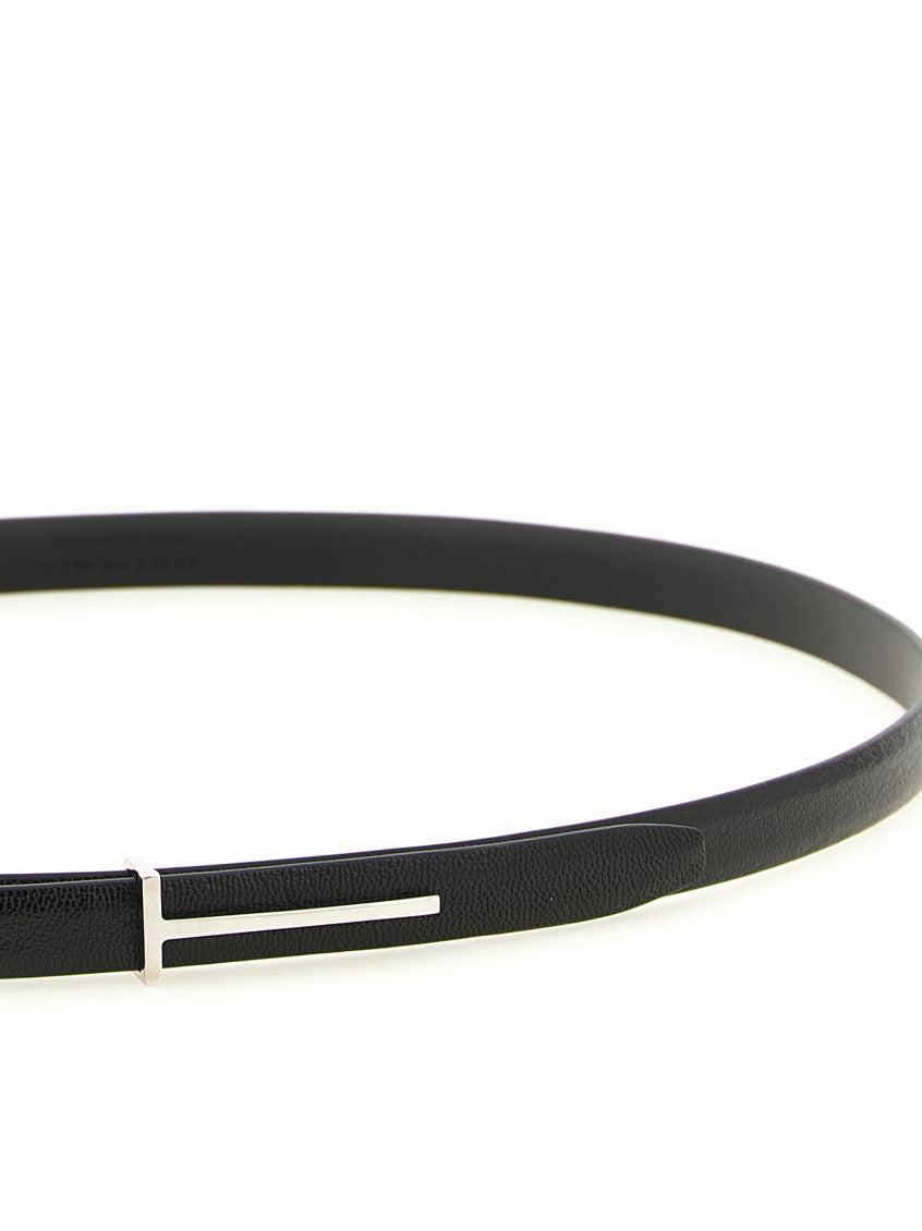 Black Solid Belt 3