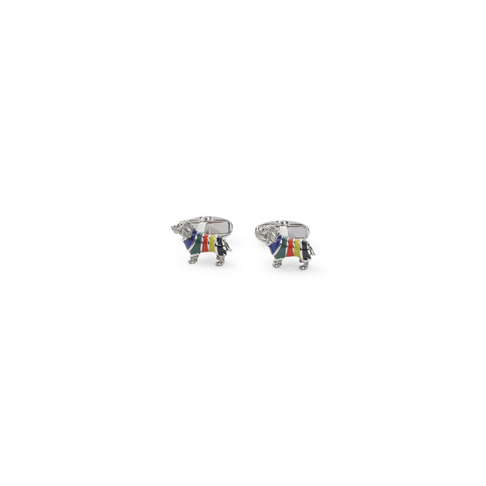 Multi Color Artist Stripe Cufflinks 1