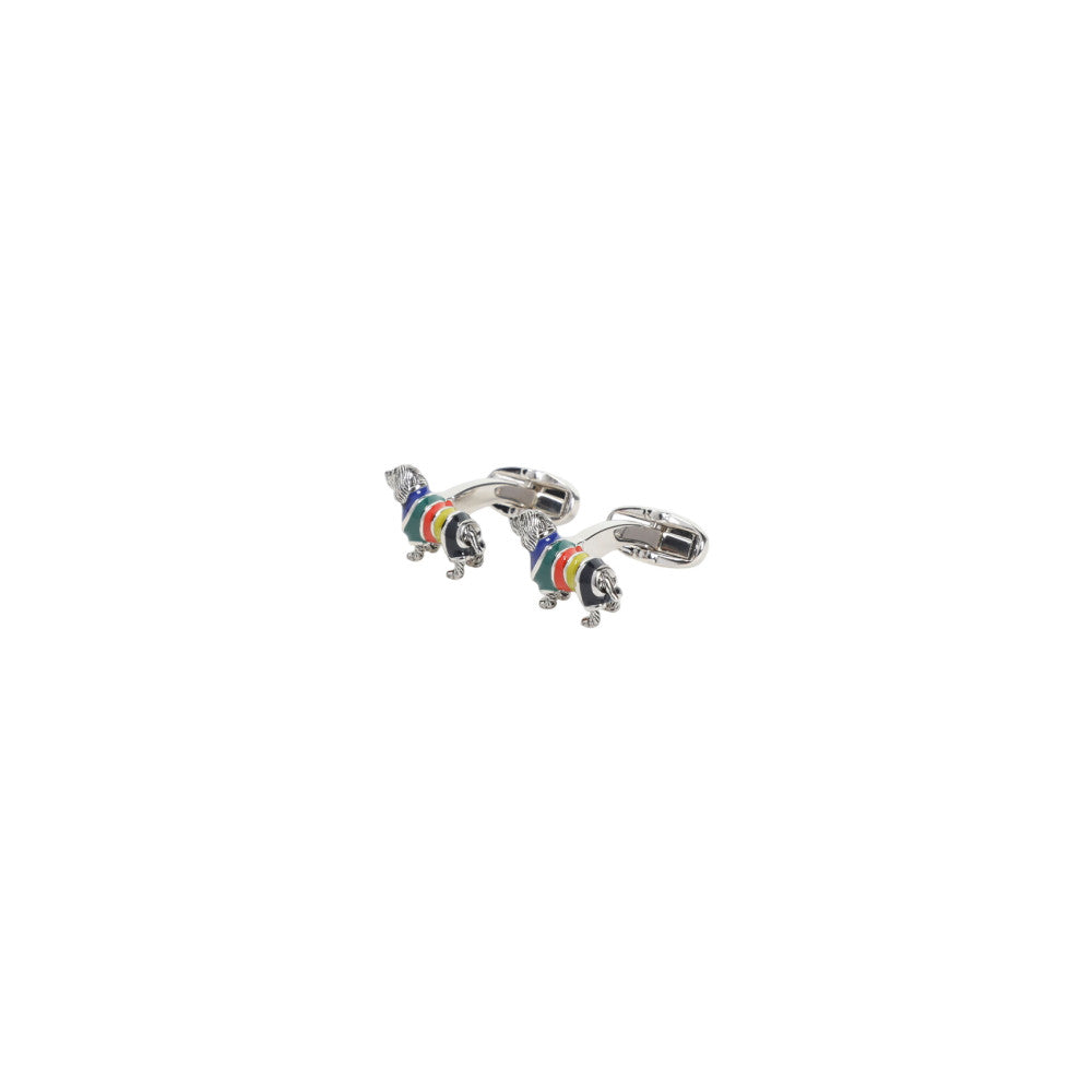 Multi Color Artist Stripe Cufflinks 2