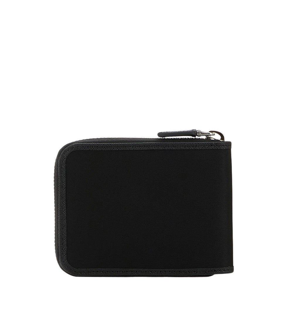 Black Lampo Solid Wallet 3