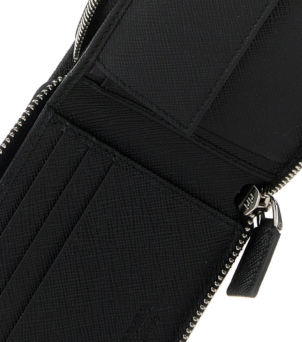 Black Lampo Solid Wallet 4