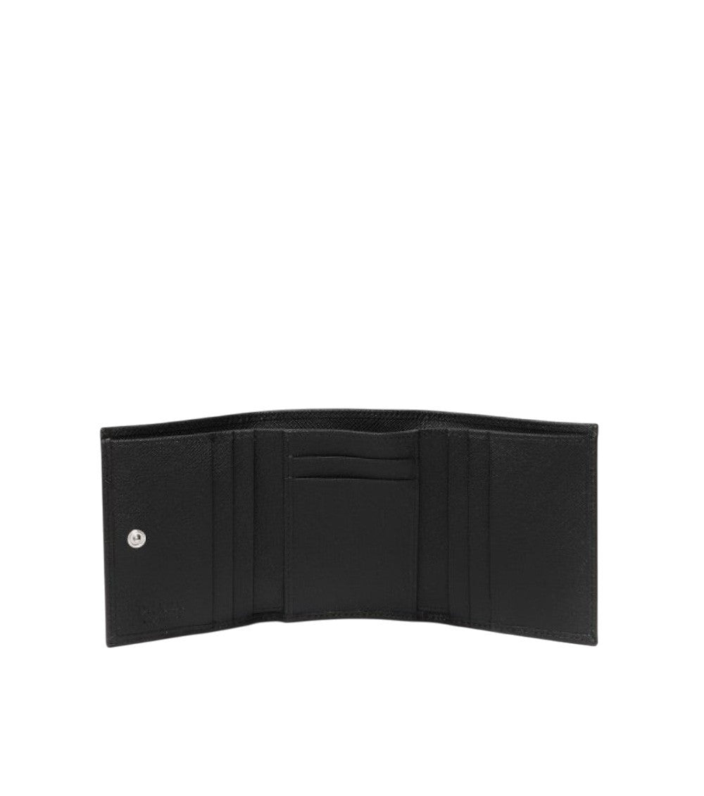 Black Piccolo Solid Wallet 4