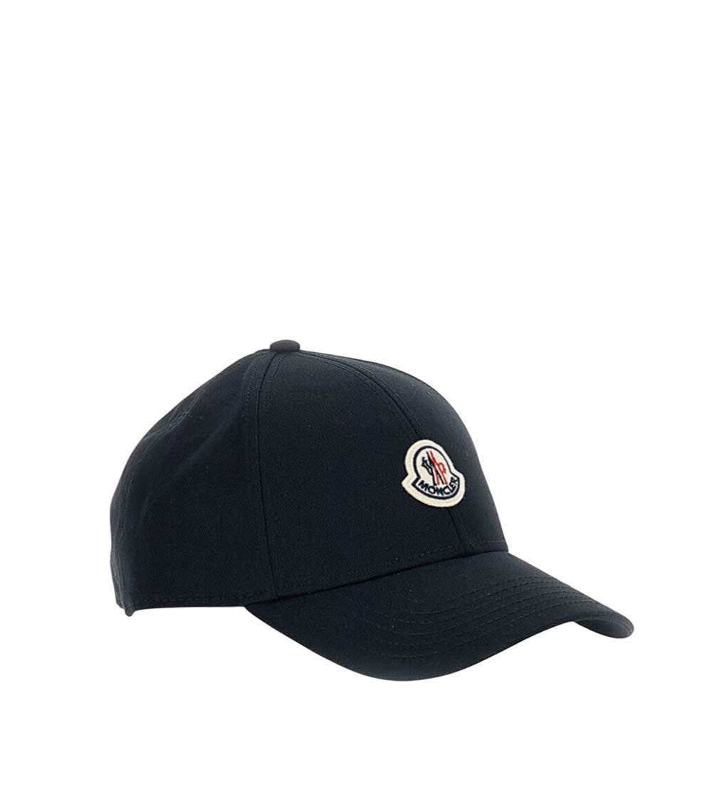 Black Logo Baseball Cap 1